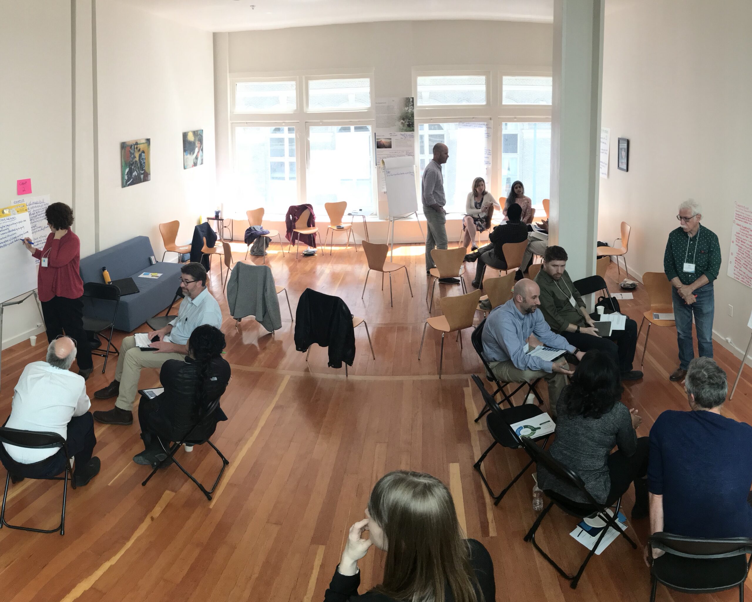 History Field leaders working together to design Mosaic